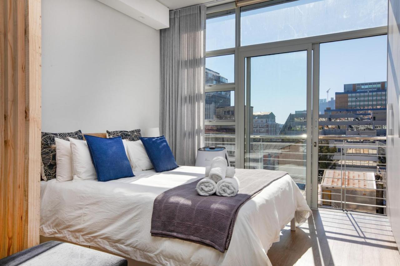 Backup-Powered Trendy Ny City Apartment At Table Mountain Kapstaden Exteriör bild