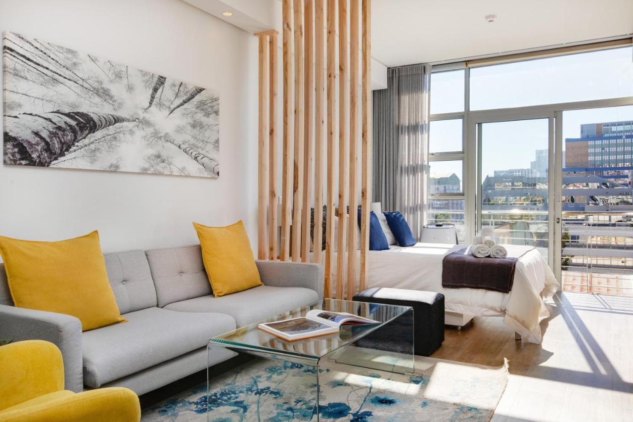 Backup-Powered Trendy Ny City Apartment At Table Mountain Kapstaden Exteriör bild