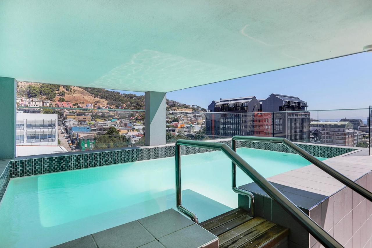 Backup-Powered Trendy Ny City Apartment At Table Mountain Kapstaden Exteriör bild