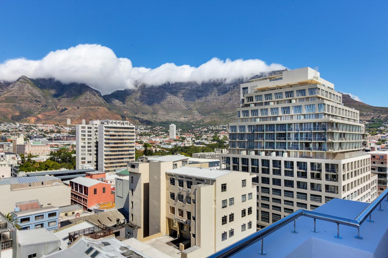 Backup-Powered Trendy Ny City Apartment At Table Mountain Kapstaden Exteriör bild